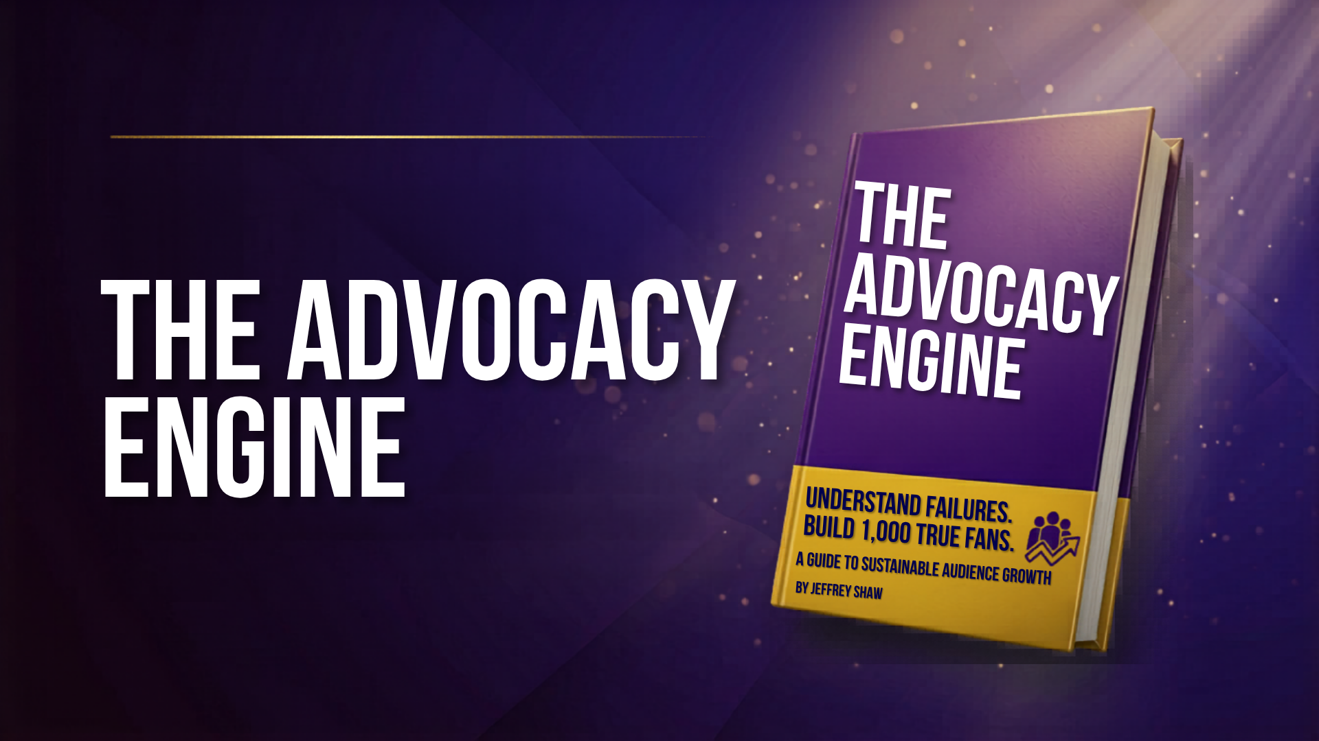 The Advocacy Engine — book cover